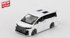 Toyota  - Vellfire  40 white - 1:64 - Mini GT - MGT01180BL - MGT01180BL | Toms Modelautos