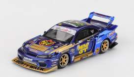 Nissan  - Silvia S15 2025 various - 1:64 - Mini GT - MGT01185BL - MGT01185BL | Toms Modelautos