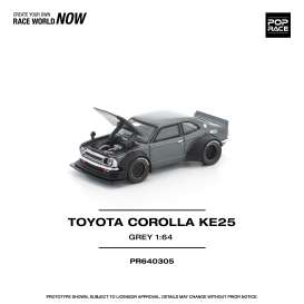 Toyota  - Corolla KE25 grey - 1:64 - Pop Race Limited - PR640305 - PR640305 | Toms Modelautos