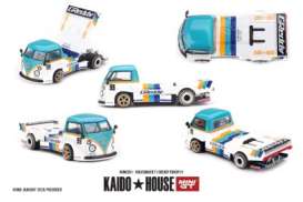 Volkswagen  - T1 1972 various - 1:64 - Mini GT - KHMG261 - MGTKHMG261 | Toms Modelautos