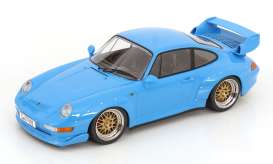 Porsche  - 911 1996 blue - 1:18 - KK - Scale - KKDC181423B - KKDC181423B | Toms Modelautos