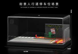 diorama Accessoires - Parking lot 07 various - 1:64 - Black Box Diorama - SCJ-82007 - SCJ-82007 | Toms Modelautos