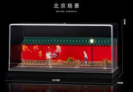 diorama Accessoires - Red wall various - 1:64 - Black Box Diorama - SCJ-82043-A - SCJ-82043-A | Toms Modelautos