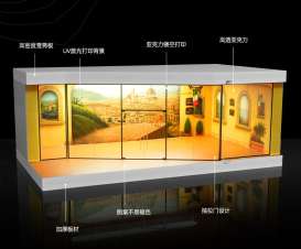 diorama Accessoires - Show room D various - 1:64 - Black Box Diorama - SCJ-73441D - SCJ-73441D | Toms Modelautos