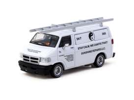 Dodge  - Van white - 1:64 - Tarmac - T64G-032-NYS - TC-T64G-032-NYS | Toms Modelautos