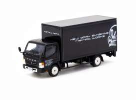 Mitsubishi  - Fuso Canter black - 1:64 - Tarmac - T64T-TL002-NYS - TC-T64T-TL002-NYS | Toms Modelautos