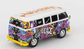 Volkswagen  - T1 Micro Bus 1967 various - 1:64 - Mini GT - 01191L - MGT01191L | Toms Modelautos