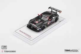 Mercedes Benz  - AMG GT3 2025 black - 1:43 - TrueScale - TSM430890 - TSM430890 | Toms Modelautos
