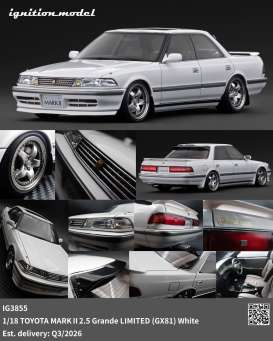 Toyota  - Mark II white - 1:18 - Ignition - IG3855 - IG3855 | Toms Modelautos
