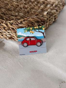 Accessoires Fiat - 500 1950 red - Bolidi - ENPN018 - BolidiENPN018 | Toms Modelautos