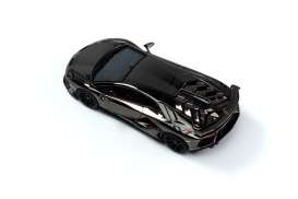 Lamborghini  - Aventador  SVJ dark chrome - 1:64 - Hung Hing Toys Company Limited - HS002-06 - HS002-06 | Toms Modelautos