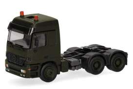 Mercedes Benz  - Actros green - 1:87 - Herpa - H747264 - herpa747264 | Toms Modelautos