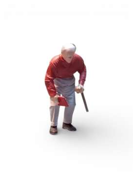 Figures diorama - Old Biff BTF2  - 1:43 - Cartrix - CTPL101 - CTPL101 | Toms Modelautos