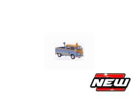 Volkswagen  - T1 blue/orange - 1:43 - Cararama - Doca03 - caraDoca3 | Toms Modelautos