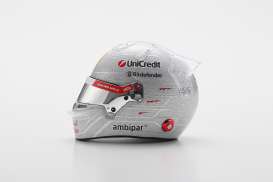Helmet  - 2025 silver - 1:5 - Look Smart - LSHEL027 - LSHEL027 | Toms Modelautos