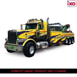 Peterbilt  - 359 1980 yellow/purple - 1:43 - IXO America - U43TTR004 - ixoU43TTR004 | Toms Modelautos