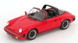 Porsche  - 911 SC Targa 1983 red - 1:18 - KK - Scale - 180845 - kkdc180845 | Tom's Modelauto's