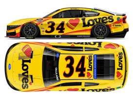 Ford  - Mustang 2026 yellow/red - 1:24 - Action Racing Collectibles - C342622LTSTG - arcC342622LTSTG | Toms Modelautos