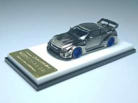 Nissan  - GT-R  black chrome - 1:64 - My Model Collect - MMC640005O - MMC640005O | Toms Modelautos