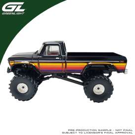 Ford  - F-250 1977 black - 1:43 - GreenLight - 86656 - gl86656 | Toms Modelautos