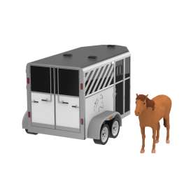 Trailer  - black/silver - 1:64 - GreenLight - 48120B - gl48120B | Toms Modelautos