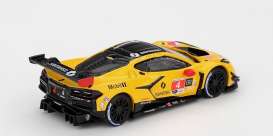 Chevrolet Corvette - Z06 2025 yellow/red - 1:64 - Mini GT - MGT01197-BL - MGT01197BL | Toms Modelautos