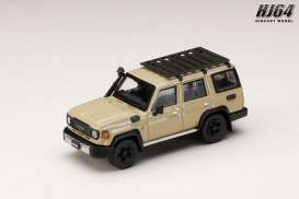 Toyota  - Landcruiser 2023 beige - 1:64 - Hobby Japan - HJ642090BE - HJ642090BE | Toms Modelautos
