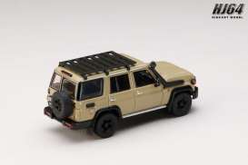 Toyota  - Landcruiser 2023 beige - 1:64 - Hobby Japan - HJ642090BE - HJ642090BE | Toms Modelautos