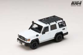 Toyota  - Landcruiser 2023 white - 1:64 - Hobby Japan - HJ642090W - HJ642090W | Toms Modelautos