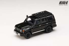 Toyota  - Landcruiser 2023 black - 1:64 - Hobby Japan - HJ642090BK - HJ642090BK | Toms Modelautos