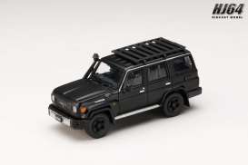Toyota  - Landcruiser 2023 black - 1:64 - Hobby Japan - HJ642090MBK - HJ642090MBK | Toms Modelautos