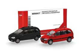 Opel  - Zafira black/red - 1:87 - Herpa - H013932-002 - herpa013932-002 | Toms Modelautos