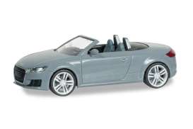 Audi  - TT Roadster, grey - 1:87 - Herpa - H028400-002 - herpa028400-002 | Toms Modelautos