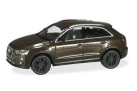 Audi  - Q3 green - 1:87 - Herpa - H034821-005 - herpa034821-005 | Toms Modelautos