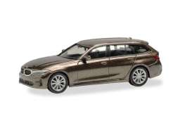 BMW  - 3 Touring messing metallic - 1:87 - Herpa - H430821-003 - herpa430821-003 | Toms Modelautos