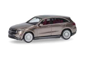 Mercedes Benz  - EQC AMG silver metallic - 1:87 - Herpa - H430715-005 - herpa430715-005 | Toms Modelautos