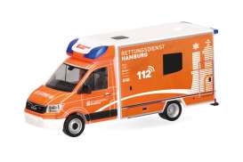 MAN  - TGE white/orange/blue - 1:87 - Herpa - H099196 - herpa099196 | Toms Modelautos