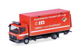 Mercedes Benz  - Atego 2013 red - 1:87 - Herpa - H099226 - herpa099226 | Toms Modelautos
