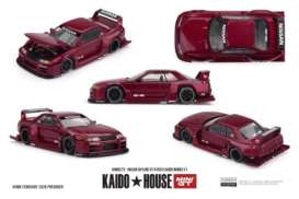Nissan  - Skyline 1989 red - 1:64 - Mini GT - KHMG273 - MGTKHMG273 | Toms Modelautos