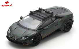 Lamborghini  - Huracan black - 1:64 - Spark - 64S100 - spa64S100 | Toms Modelautos