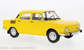 Skoda  - 100 1969 yellow - 1:18 - MCG - 1010020 - MCG18781 | Toms Modelautos
