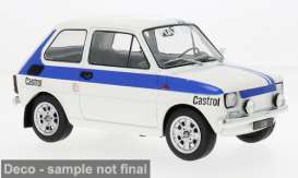 Fiat  - 126 1972 white/blue - 1:18 - MCG - 1004018 - MCG18666 | Toms Modelautos