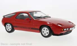 Porsche  - 928 S 1980 red - 1:18 - MCG - 1004017 - MCG18663 | Toms Modelautos