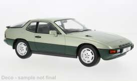 Porsche  - 924 Turbo 1979 green - 1:18 - MCG - 1004001 - MCG18660 | Toms Modelautos