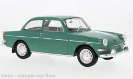 Volkswagen  - 1500 S 1963 green - 1:18 - MCG - 1004020 - MCG18668 | Toms Modelautos