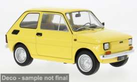 Fiat  - 126 1972 yellow - 1:18 - MCG - 1004019 - MCG18667 | Toms Modelautos