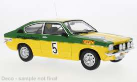 Opel  - Kadett 1976 yellow/green - 1:18 - MCG - 1003963 - MCG18650R | Toms Modelautos
