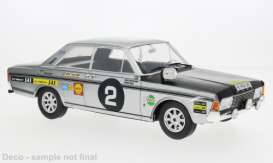 Ford  - 20M RS (P7b) 1969 silver - 1:18 - MCG - 275020 - MCG18487R | Toms Modelautos