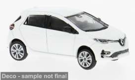 Renault  - Zoe 2019 white - 1:87 - Brekina - 1005965 - PCX870580 | Toms Modelautos
