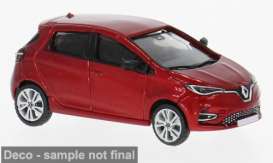 Renault  - Zoe 2019 red - 1:87 - Brekina - 1005967 - PCX870582 | Toms Modelautos